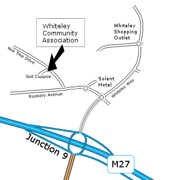 Directions to Whiteley Community Centre